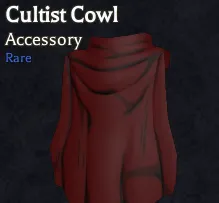 Cultist Howl rare accessory in Bizarre Lineage