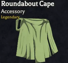 Roundabout Cape legendary accessory in Bizarre Lineage