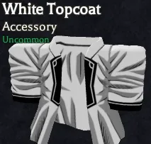 White Topcoat accessory in Bizarre Lineage
