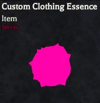 Custom Clothing Essence in Bizarre Lineage