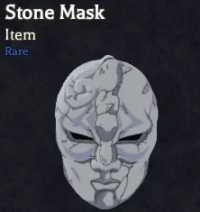 Stone Mask item — unlocks Vampire sub-ability in Bizarre Lineage