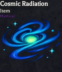 Cosmic Radiation mythical material from Meteor Shower in Bizarre Lineage