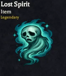 Lost Spirit legendary material in Bizarre Lineage