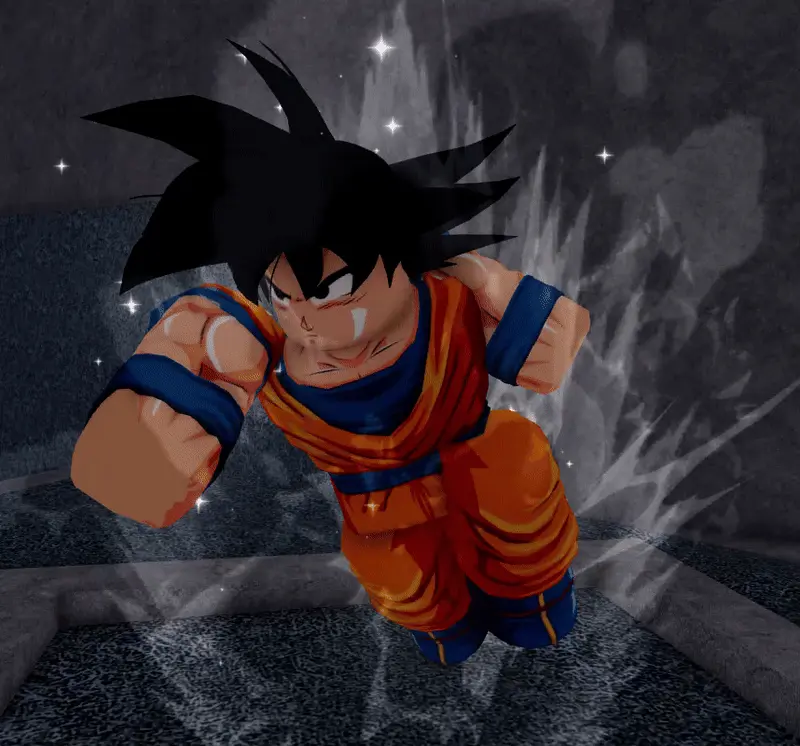 Goku The World skin in Bizarre Lineage