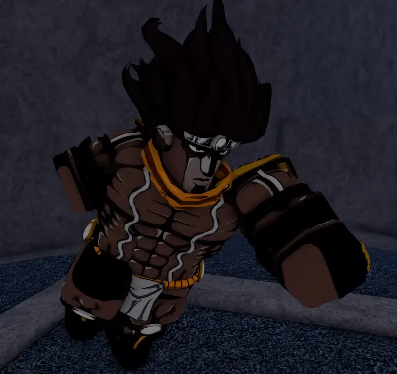 Greyscale Star Platinum skin in Bizarre Lineage
